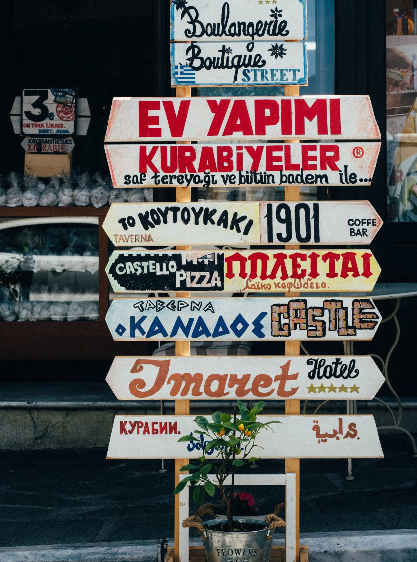 Examples of different fonts