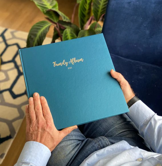 Large And Luxurious Personalised Family Photo Album