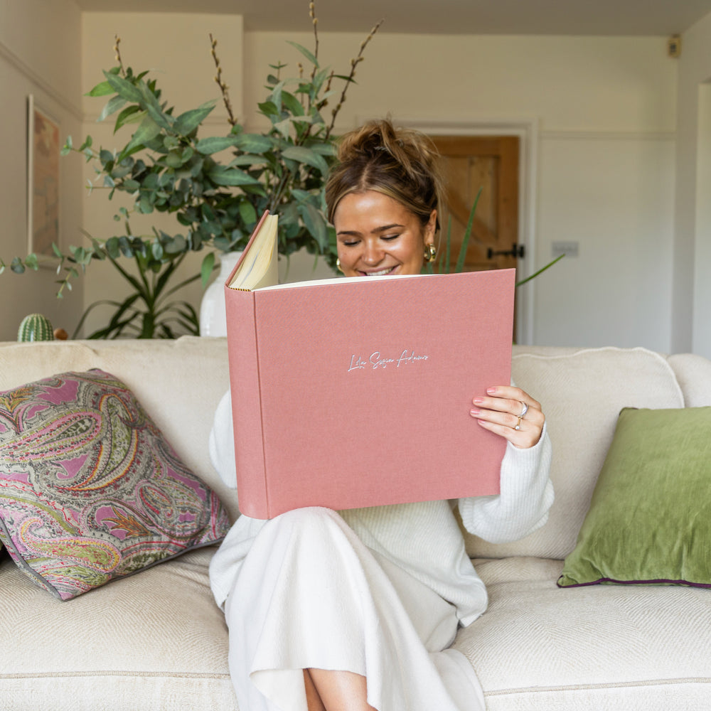 
                      
                        Large Personalised Linen Photo Album
                      
                    
