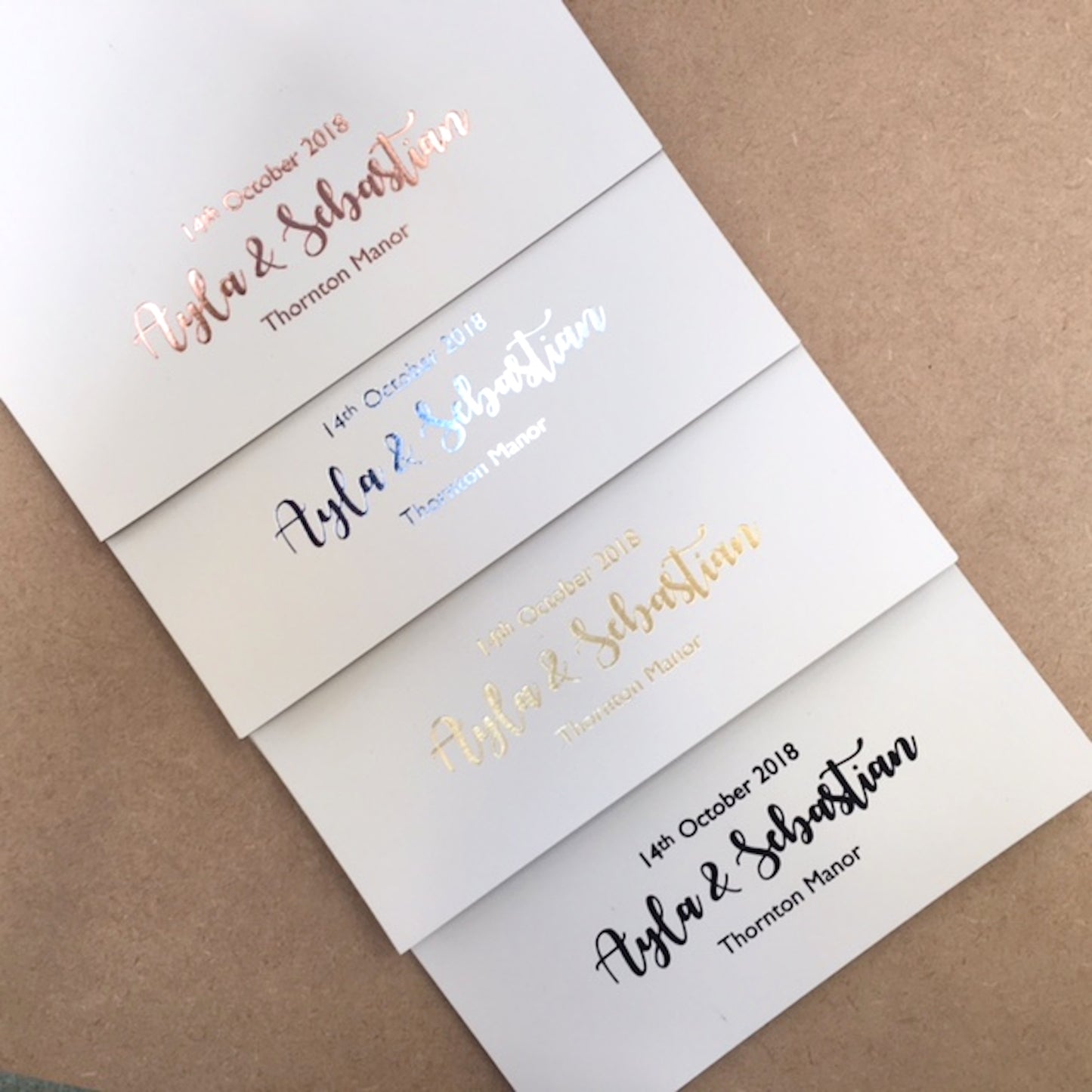 Wedding guest book