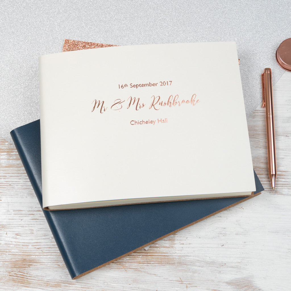 Wedding guest book