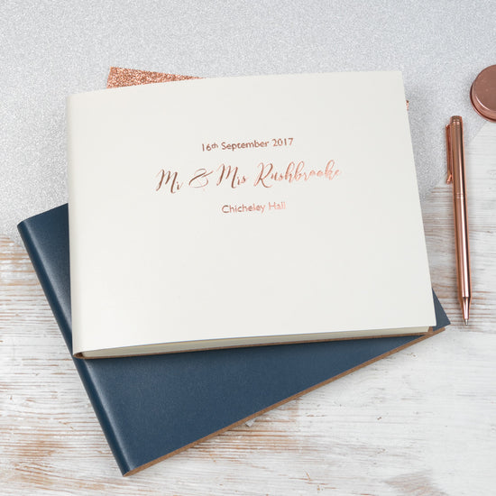Wedding guest book