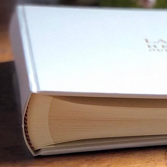 Opulent and Bespoke Handbound Wedding Book