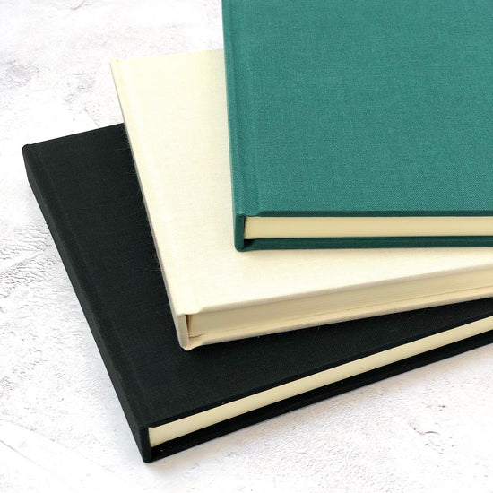 Linen Condolence Book