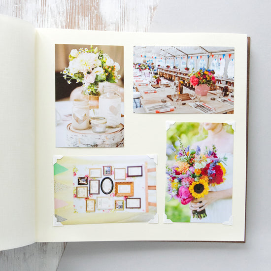 Load image into Gallery viewer, Large Blush Leather Photo Album
