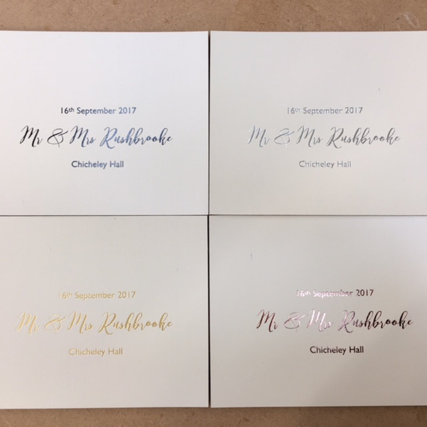 Wedding guest book