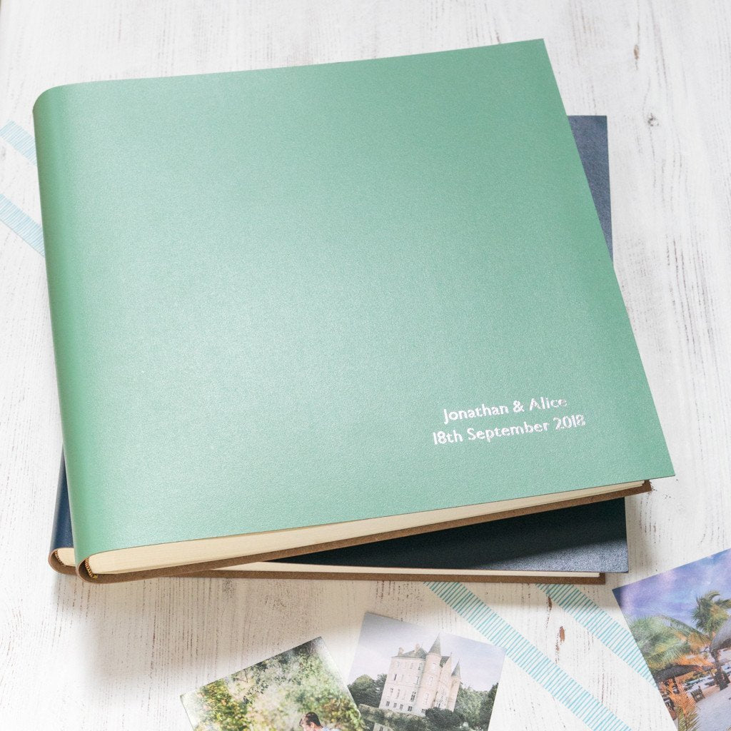 Photo Album made from Recycled Leather